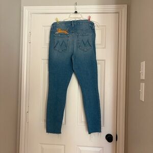 MOTHER Women's Blue Jeans